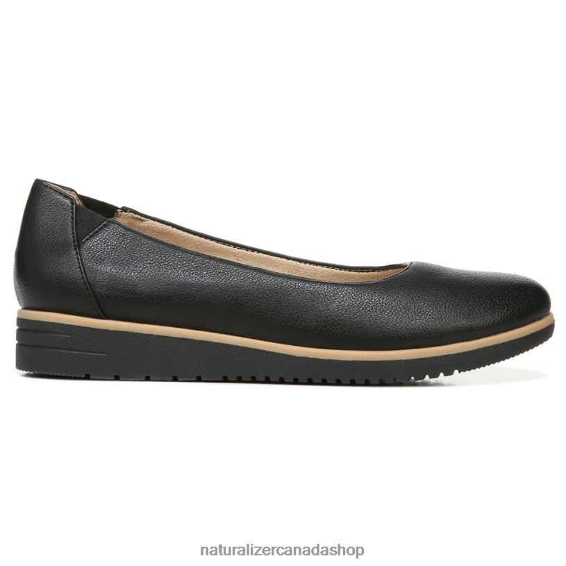 Flats | CA Naturalizer Women Soul Idea Ballet Flat Black Synthetic 8LFNB364