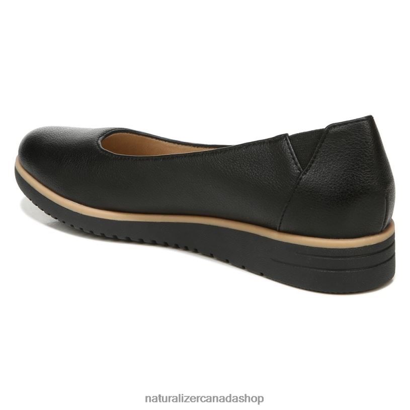 Flats | CA Naturalizer Women Soul Idea Ballet Flat Black Synthetic 8LFNB364