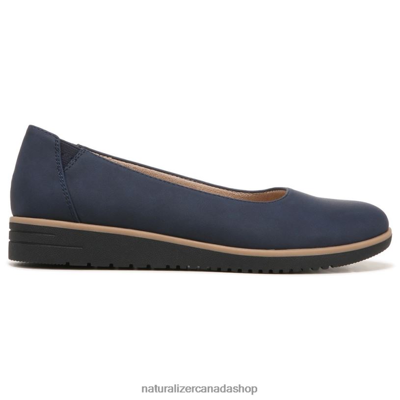 Flats | CA Naturalizer Women Soul Idea Ballet Flat Navy Synthetic 8LFNB366