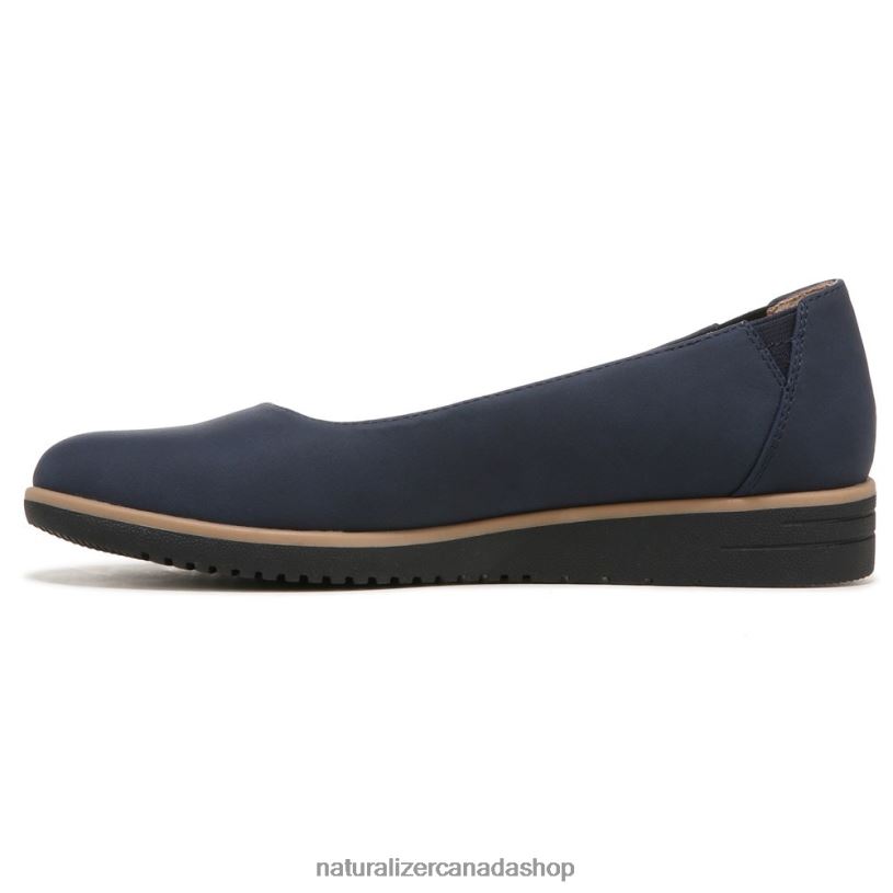 Flats | CA Naturalizer Women Soul Idea Ballet Flat Navy Synthetic 8LFNB366