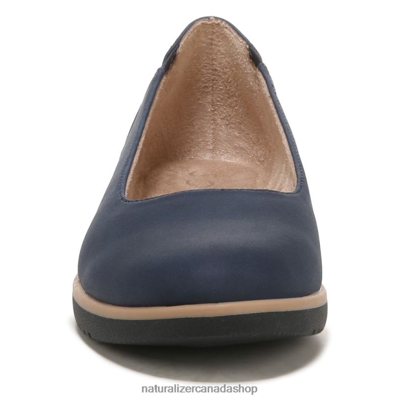 Flats | CA Naturalizer Women Soul Idea Ballet Flat Navy Synthetic 8LFNB366