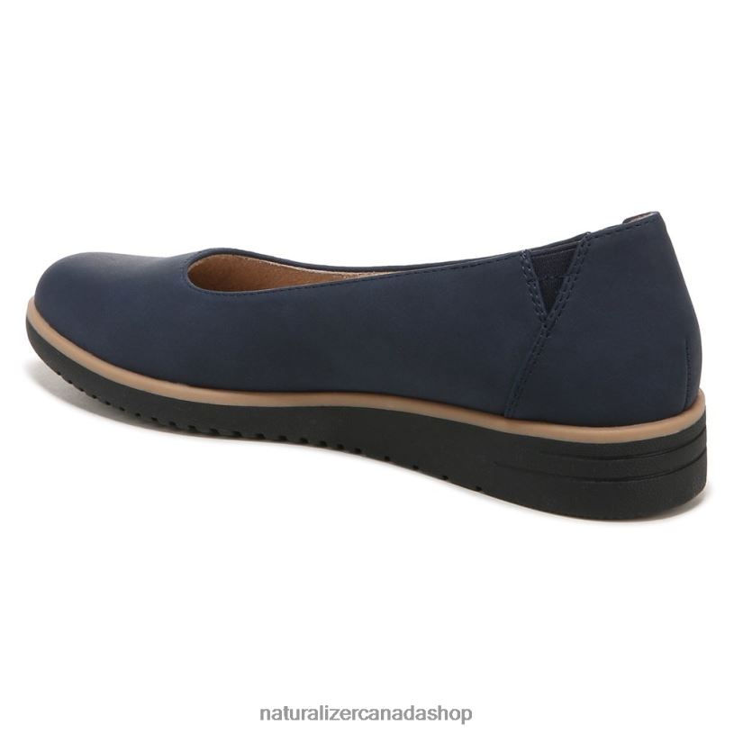 Flats | CA Naturalizer Women Soul Idea Ballet Flat Navy Synthetic 8LFNB366