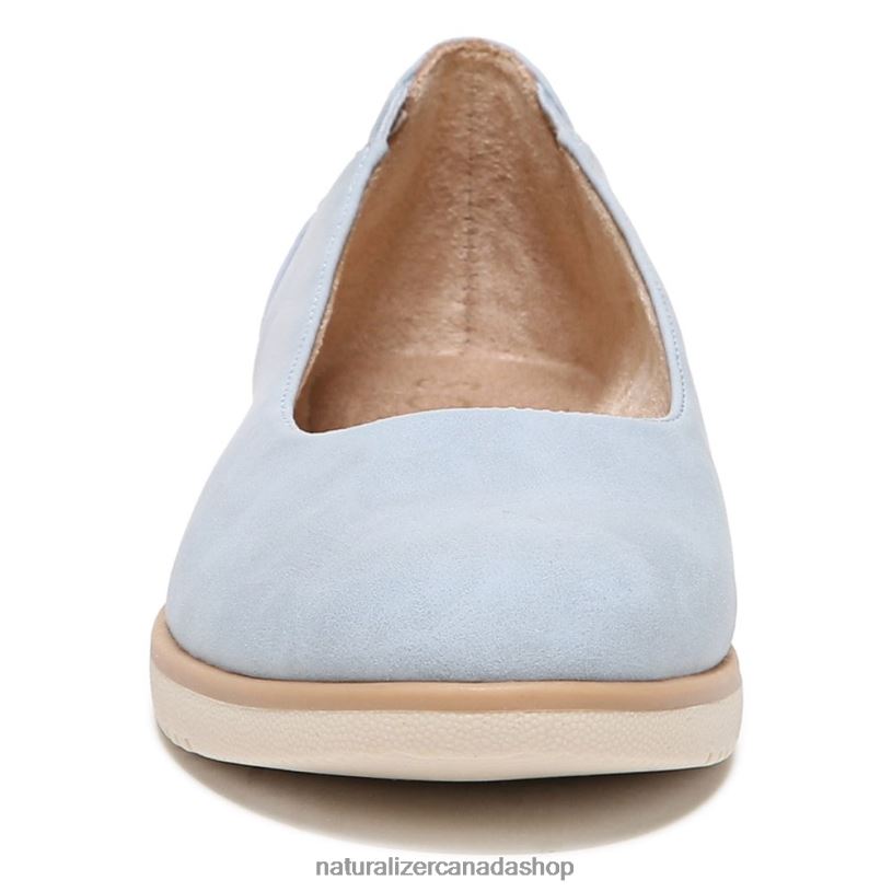 Flats | CA Naturalizer Women Soul Idea Ballet Flat Powder Blue Synthetic 8LFNB365