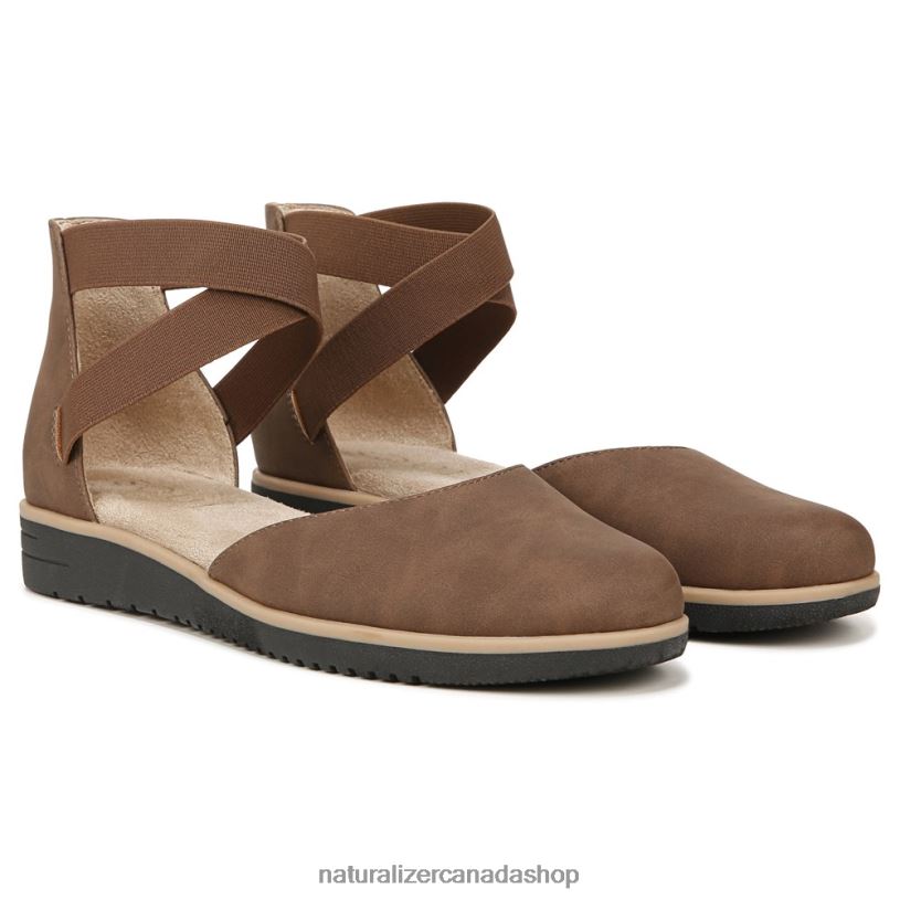 Flats | CA Naturalizer Women Soul Intro Flat Cinnamon Brown Synthetic 8LFNB329