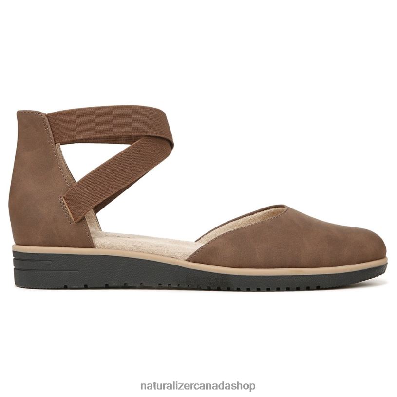 Flats | CA Naturalizer Women Soul Intro Flat Cinnamon Brown Synthetic 8LFNB329