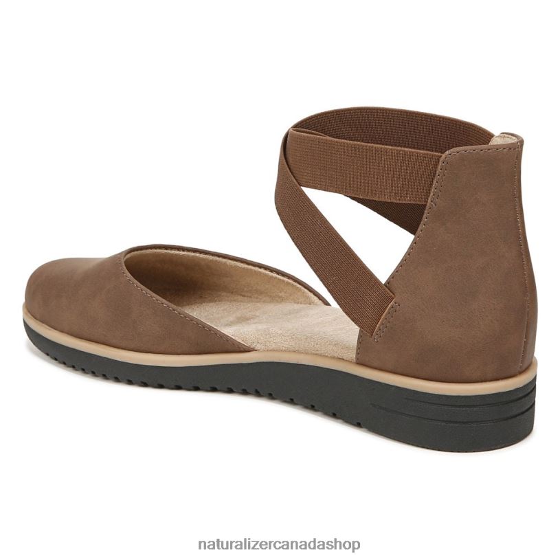 Flats | CA Naturalizer Women Soul Intro Flat Cinnamon Brown Synthetic 8LFNB329