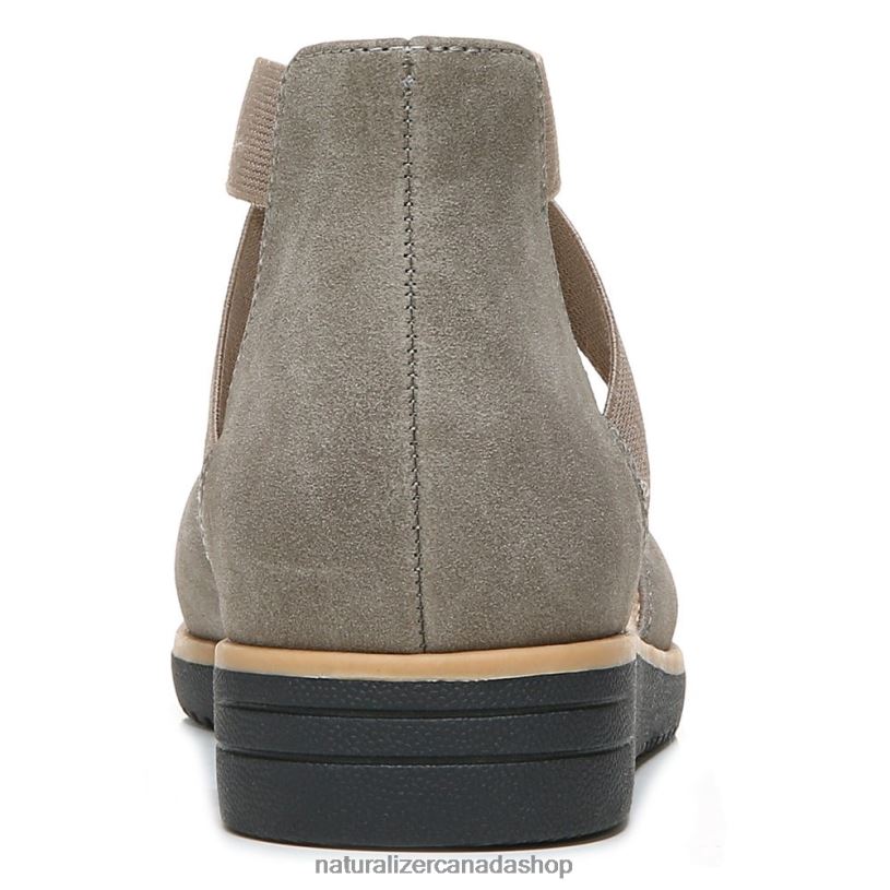 Flats | CA Naturalizer Women Soul Intro Flat Grey Synthetic Nubuck 8LFNB330