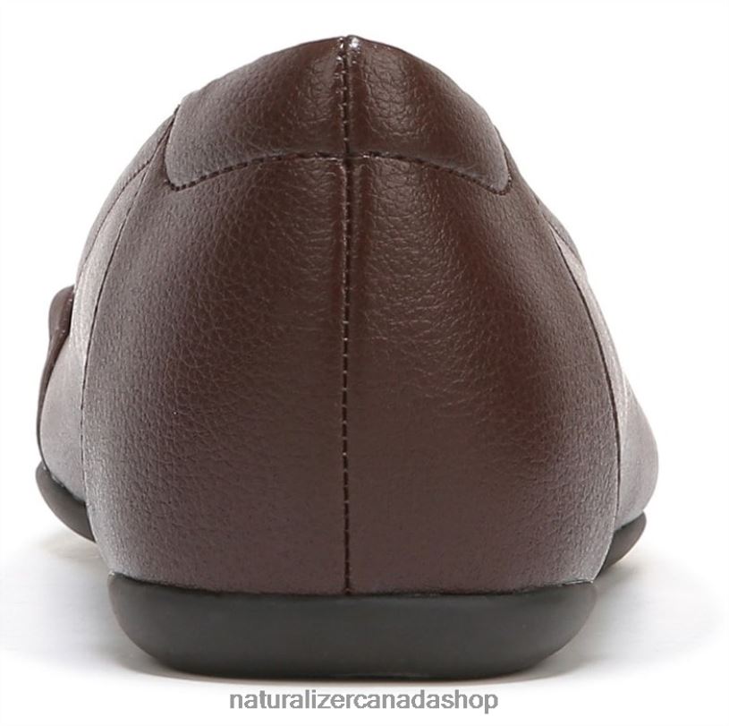 Flats | CA Naturalizer Women Soul Mystique Flat Coffee Brown Synthetic 8LFNB45