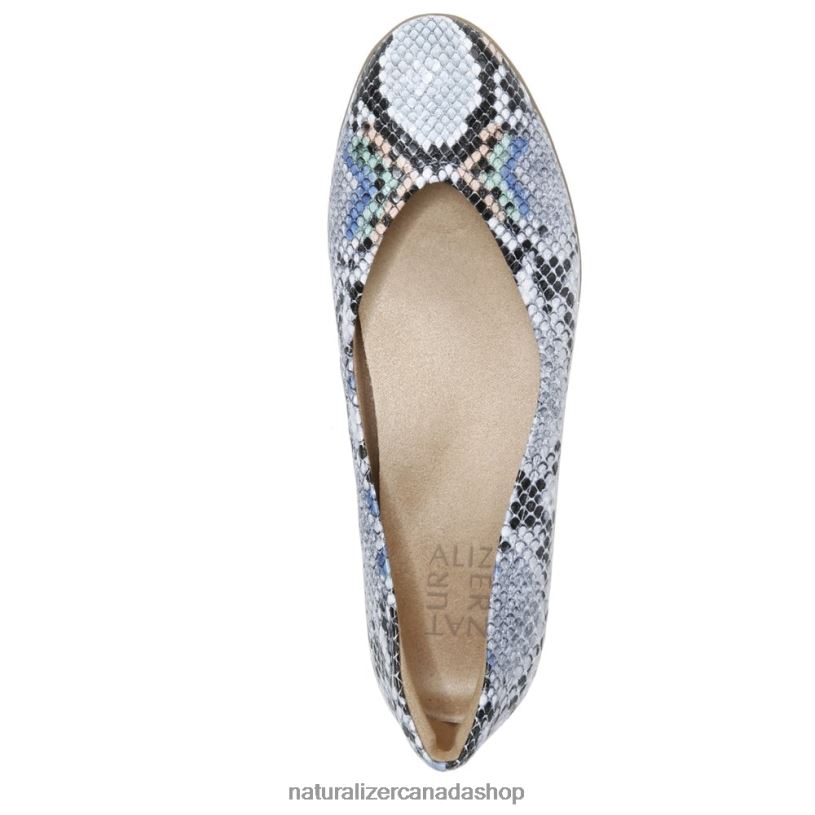 Flats | CA Naturalizer Women Vivienne Flat Light Blue Multi Synthetic 8LFNB500