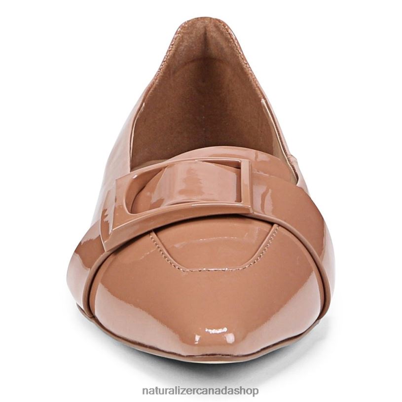 Loafers | CA Naturalizer Women 27 Edit Miller Flat Hazelnut Brown Patent Leather 8LFNB386