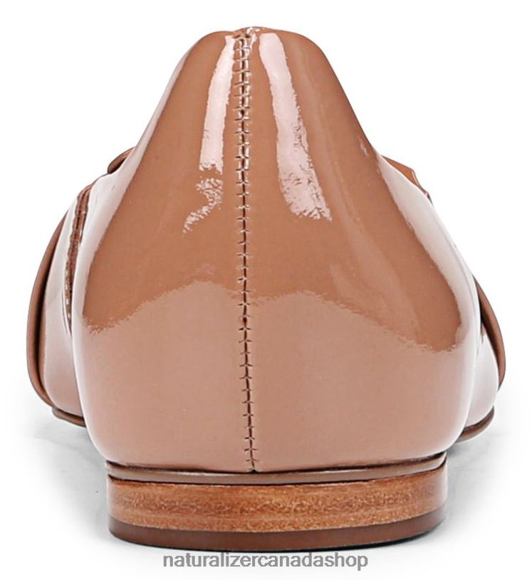 Loafers | CA Naturalizer Women 27 Edit Miller Flat Hazelnut Brown Patent Leather 8LFNB386