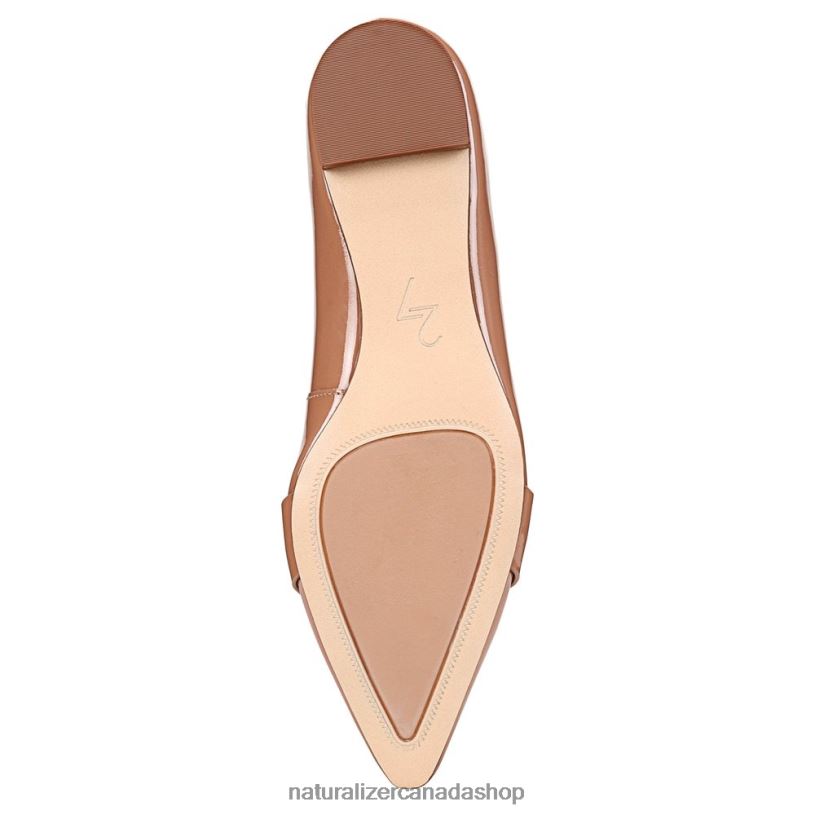 Loafers | CA Naturalizer Women 27 Edit Miller Flat Hazelnut Brown Patent Leather 8LFNB386