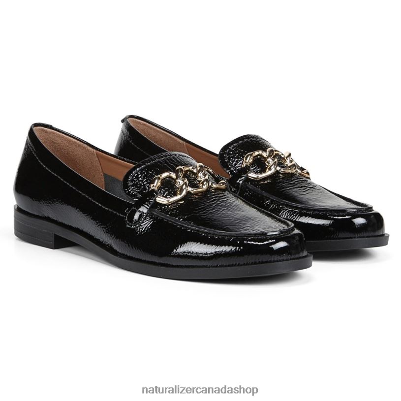 Loafers | CA Naturalizer Women 27 Edit Sevyn Loafer Black Patent Leather 8LFNB198