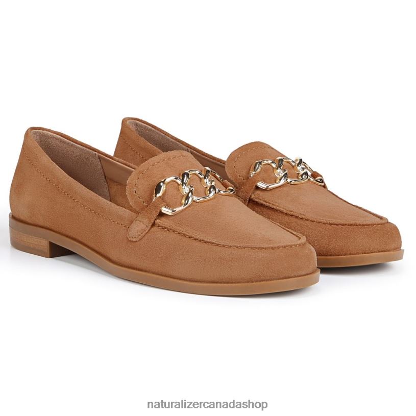 Loafers | CA Naturalizer Women 27 Edit Sevyn Loafer Golden Caramel Suede 8LFNB199