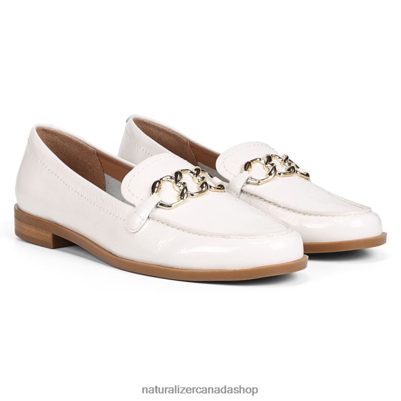 Loafers | CA Naturalizer Women 27 Edit Sevyn Loafer Satin Pearl Patent Leather 8LFNB197