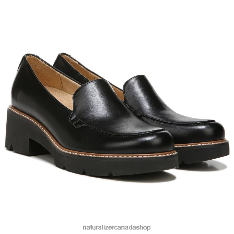 Loafers | CA Naturalizer Women Cabaret Loafer Black Synthetic 8LFNB393