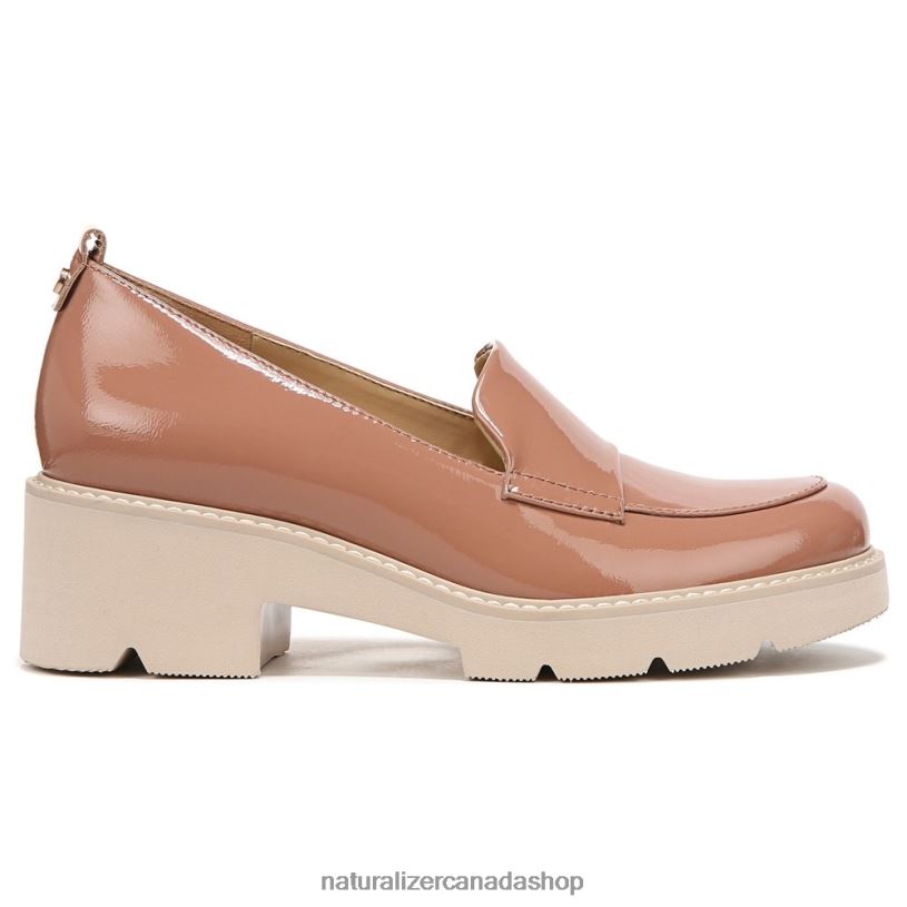 Loafers | CA Naturalizer Women Darry Lug Sole Loafer Hazelnut Patent 8LFNB167