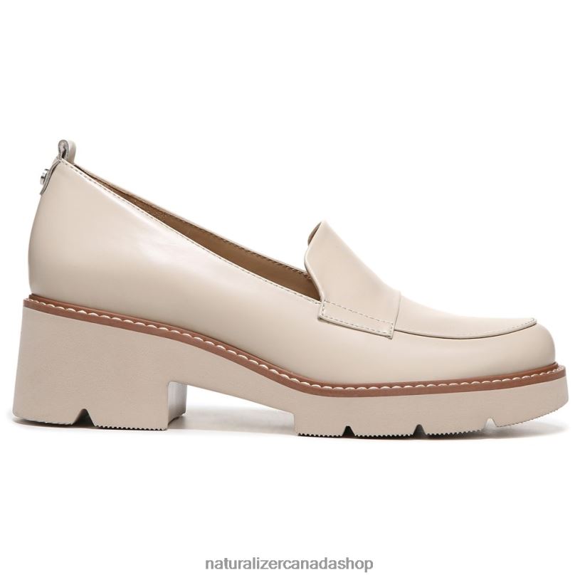 Loafers | CA Naturalizer Women Darry Lug Sole Loafer Porcelain Skin Leather 8LFNB166
