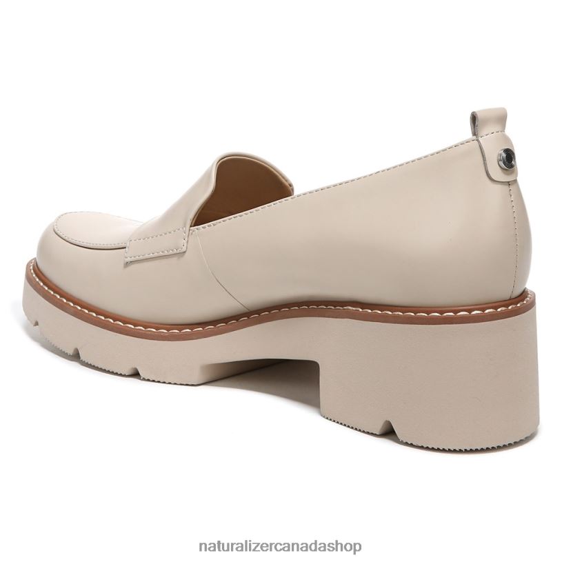 Loafers | CA Naturalizer Women Darry Lug Sole Loafer Porcelain Skin Leather 8LFNB166