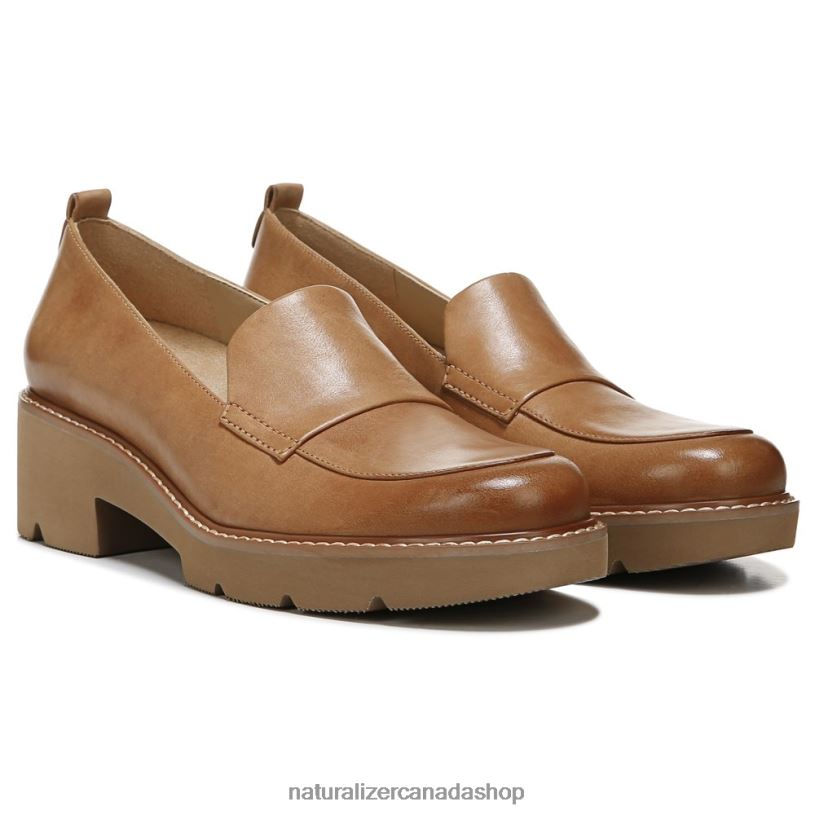 Loafers | CA Naturalizer Women Darry Lug Sole Loafer Toffee Leather 8LFNB165