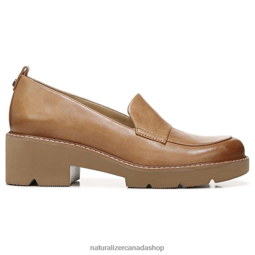 Loafers | CA Naturalizer Women Darry Lug Sole Loafer Toffee Leather 8LFNB165