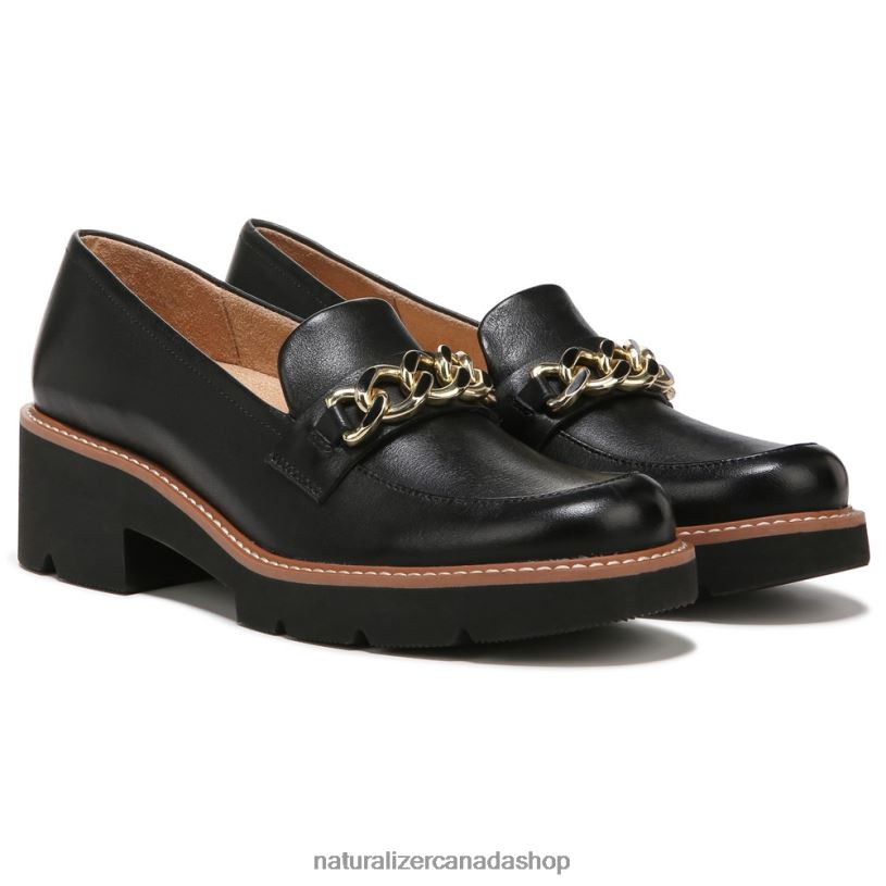 Loafers | CA Naturalizer Women Desi Loafer Black Leather 8LFNB152