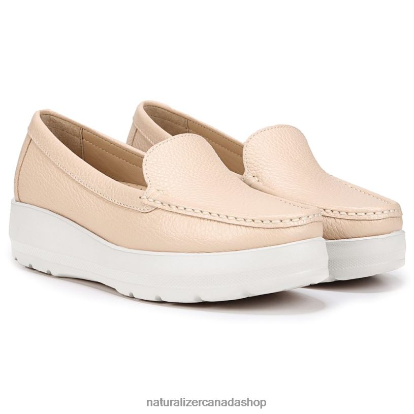 Loafers | CA Naturalizer Women Luanna Loafer Beige Leather 8LFNB40