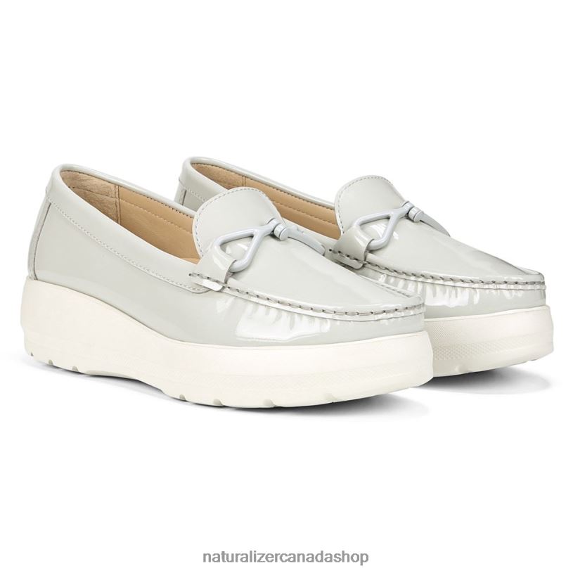 Loafers | CA Naturalizer Women Luanna Loafer Grey Leather 8LFNB39