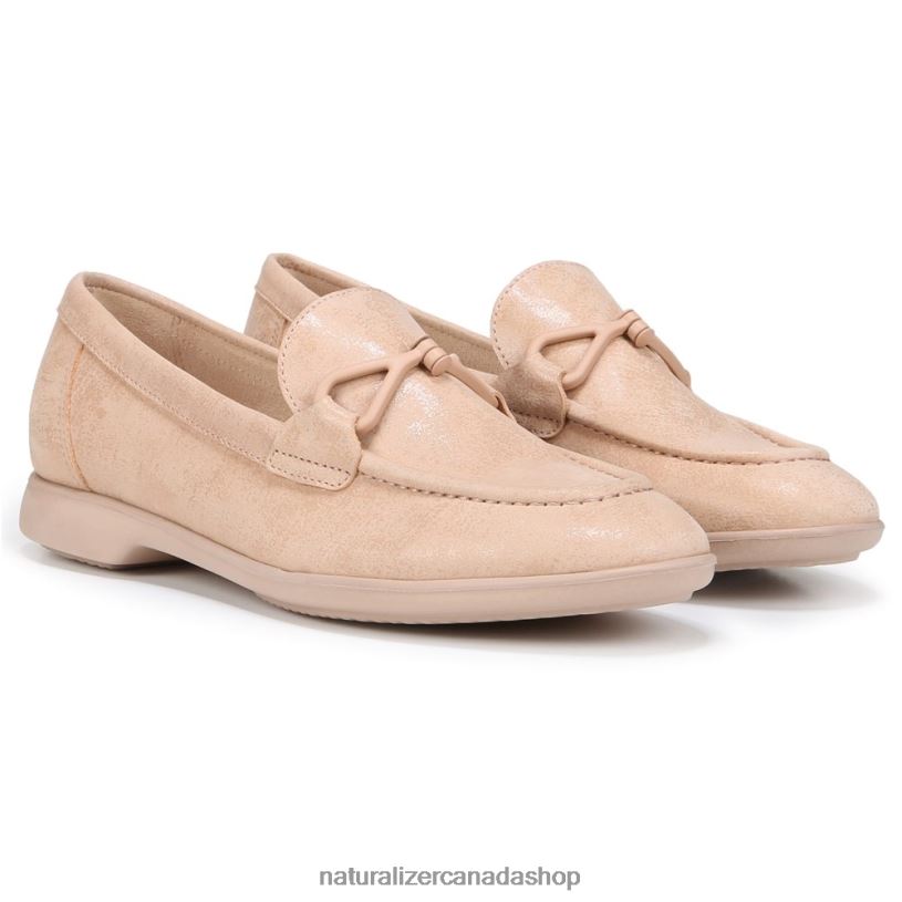Loafers | CA Naturalizer Women Ravenna Slip On Loafer Beige Leather 8LFNB78