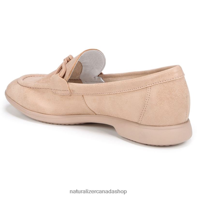 Loafers | CA Naturalizer Women Ravenna Slip On Loafer Beige Leather 8LFNB78