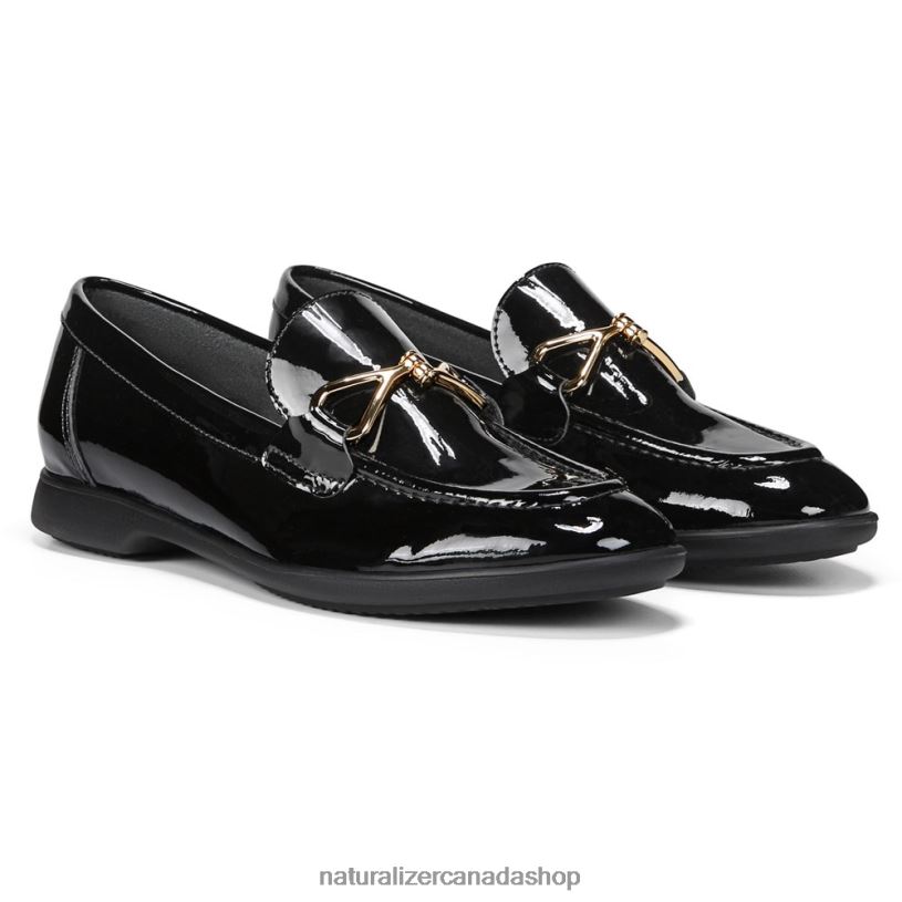 Loafers | CA Naturalizer Women Ravenna Slip On Loafer Black Patent Leather 8LFNB79