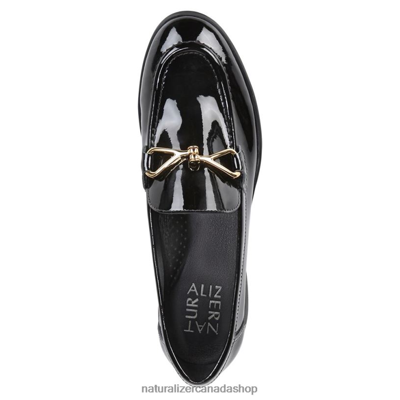 Loafers | CA Naturalizer Women Ravenna Slip On Loafer Black Patent Leather 8LFNB79