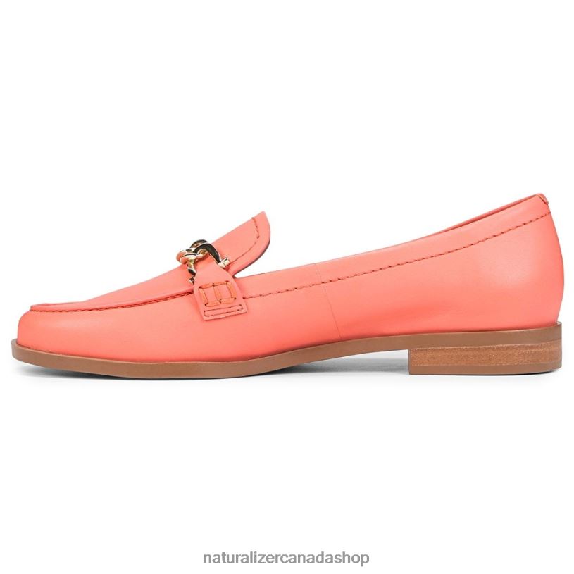 Loafers | CA Naturalizer Women Sawyer Loafer Coral Peach Leather 8LFNB404