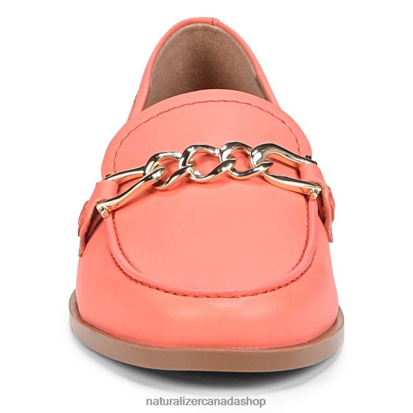 Loafers | CA Naturalizer Women Sawyer Loafer Coral Peach Leather 8LFNB404