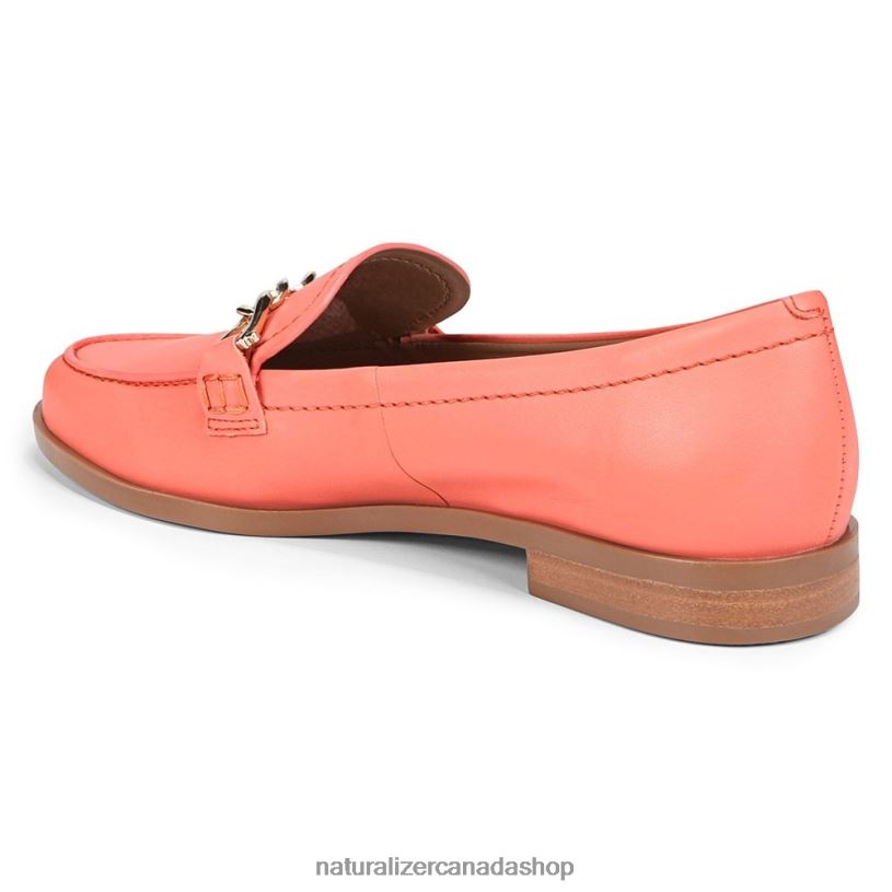 Loafers | CA Naturalizer Women Sawyer Loafer Coral Peach Leather 8LFNB404
