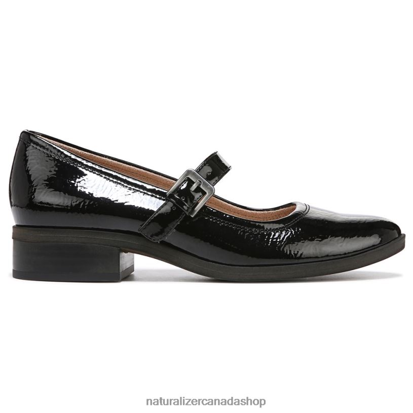 Loafers | CA Naturalizer Women Soul Ramona Mary Jane Flat Black Patent 8LFNB349
