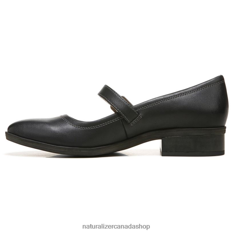 Loafers | CA Naturalizer Women Soul Ramona Mary Jane Flat Black Smooth Synthetic 8LFNB347