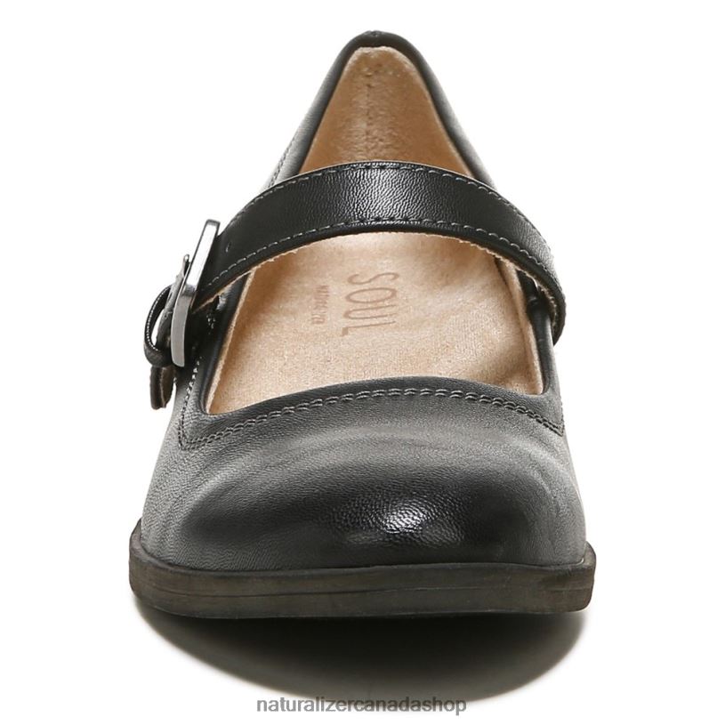Loafers | CA Naturalizer Women Soul Ramona Mary Jane Flat Black Smooth Synthetic 8LFNB347