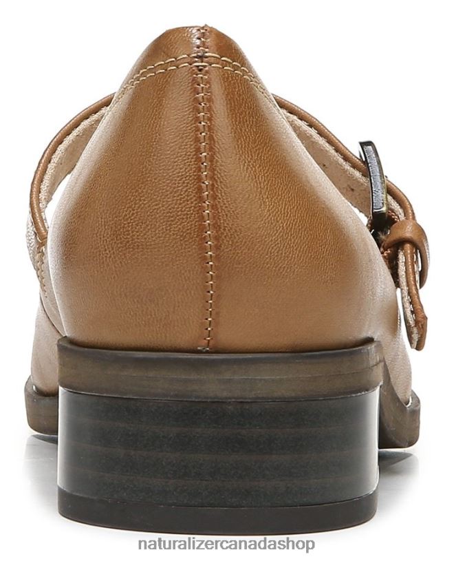 Loafers | CA Naturalizer Women Soul Ramona Mary Jane Flat English Tea Brown Synthetic 8LFNB348