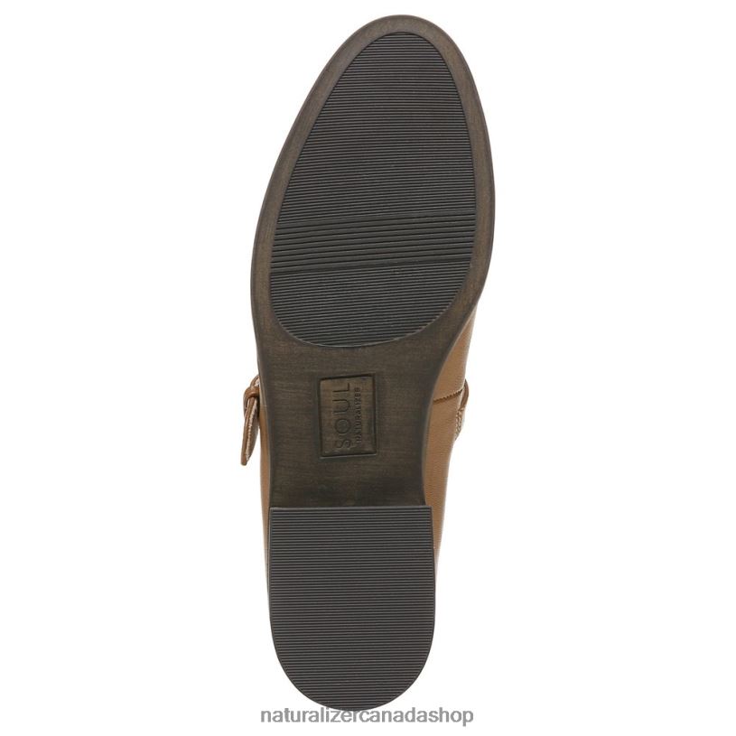 Loafers | CA Naturalizer Women Soul Ramona Mary Jane Flat English Tea Brown Synthetic 8LFNB348
