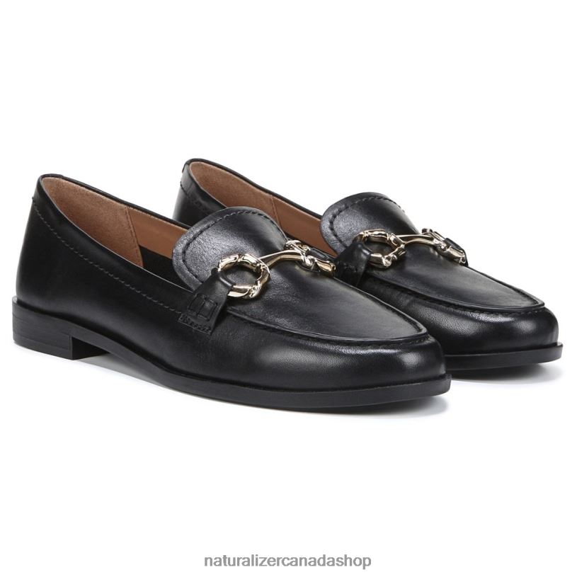 Loafers | CA Naturalizer Women Stevie Loafer Black Leather 8LFNB260