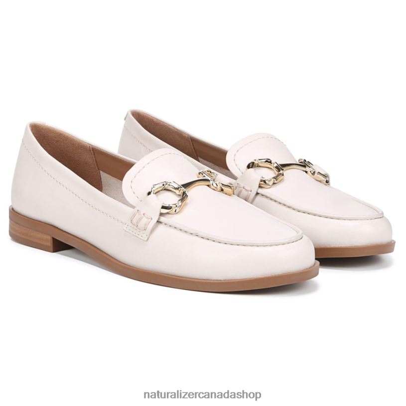 Loafers | CA Naturalizer Women Stevie Loafer Satin Pearl Beige Leather 8LFNB261