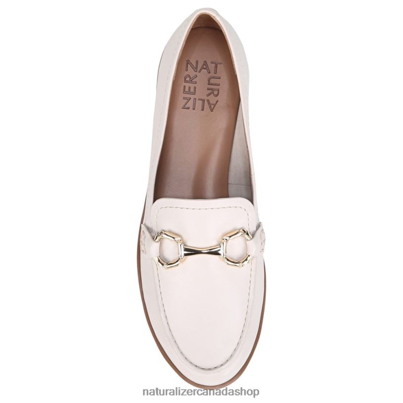 Loafers | CA Naturalizer Women Stevie Loafer Satin Pearl Beige Leather 8LFNB261