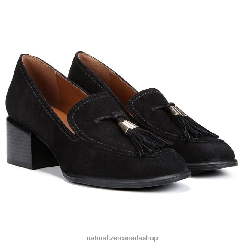 Loafers | CA Naturalizer Women Trixie Loafer Black Suede 8LFNB653