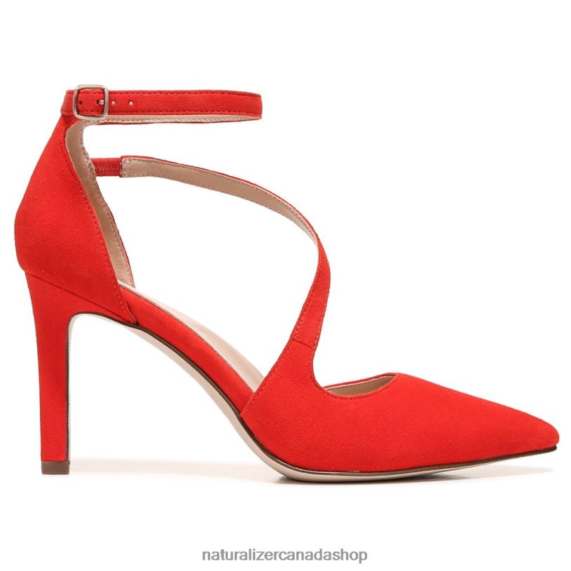 Pumps | CA Naturalizer Women 27 Edit Abilyn Pump Retro Poppy Suede 8LFNB131