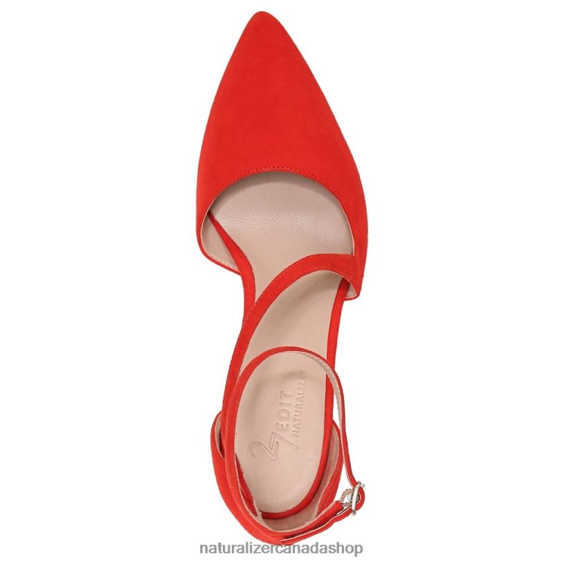 Pumps | CA Naturalizer Women 27 Edit Abilyn Pump Retro Poppy Suede 8LFNB131