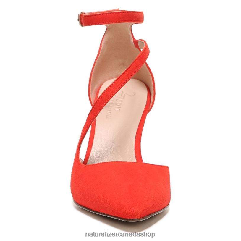 Pumps | CA Naturalizer Women 27 Edit Abilyn Pump Retro Poppy Suede 8LFNB131