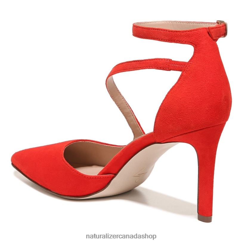 Pumps | CA Naturalizer Women 27 Edit Abilyn Pump Retro Poppy Suede 8LFNB131
