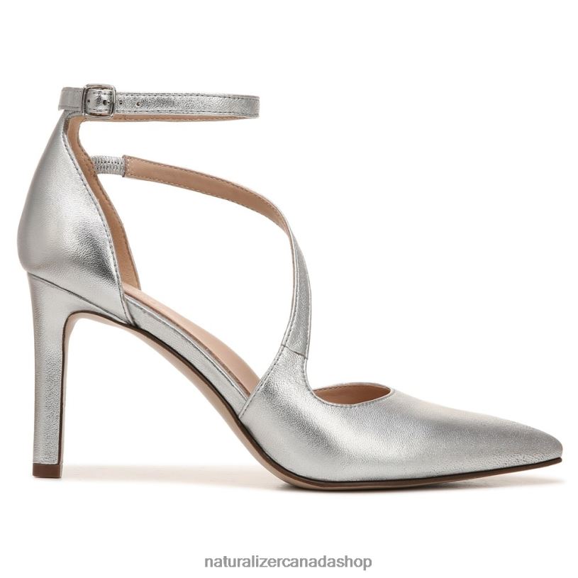 Pumps | CA Naturalizer Women 27 Edit Abilyn Pump Silver Leather 8LFNB133