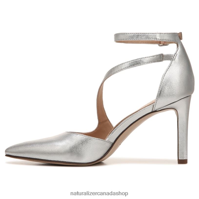 Pumps | CA Naturalizer Women 27 Edit Abilyn Pump Silver Leather 8LFNB133